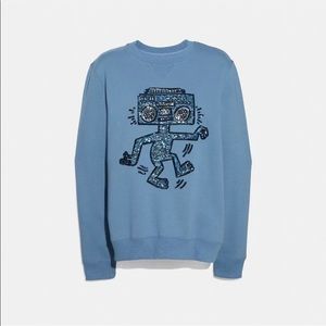 Coach 1941 Sequin Keith Haring Sweatshirt